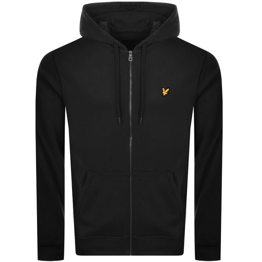 Alternative Image for ProductLyle And Scott Full Zip Hoodie Black1